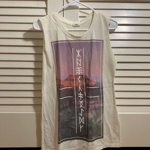 TNT GIRLS white tank top